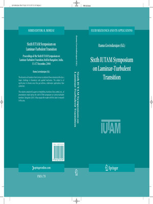 cover image of Sixth IUTAM Symposium on Laminar-Turbulent Transition